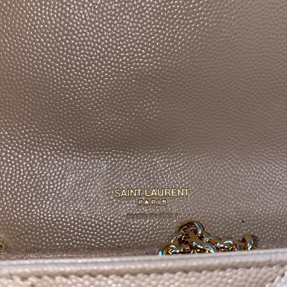 Yves Saint Laurent Tan Clutch Bag - Picture 9 of 11